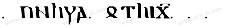 Munhwa Gothic字体转换